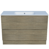 Nevada Plus Vanity 1200mm Centre Bowl Haven Top Floor standing (NEVP-V-1200-C-HVN-F)