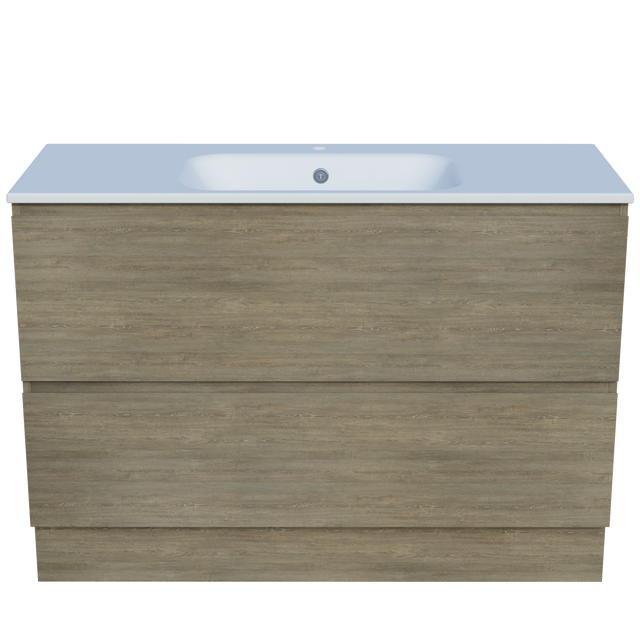 Nevada Plus Vanity 1200mm Centre Bowl Haven Top Floor standing (NEVP-V-1200-C-HVN-F)