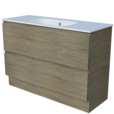 Nevada Plus Vanity 1200mm Centre Bowl Haven Top Floor standing (NEVP-V-1200-C-HVN-F)