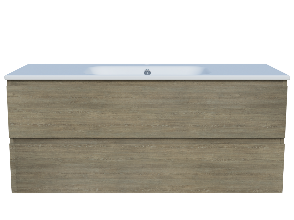 Nevada Plus Vanity 1200mm Centre Bowl Haven Top Wall hung (NEVP-V-1200-C-HVN-W)