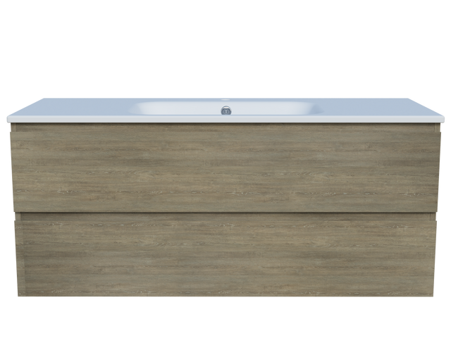 Nevada Plus Vanity 1200mm Centre Bowl Haven Top Wall hung (NEVP-V-1200-C-HVN-W)