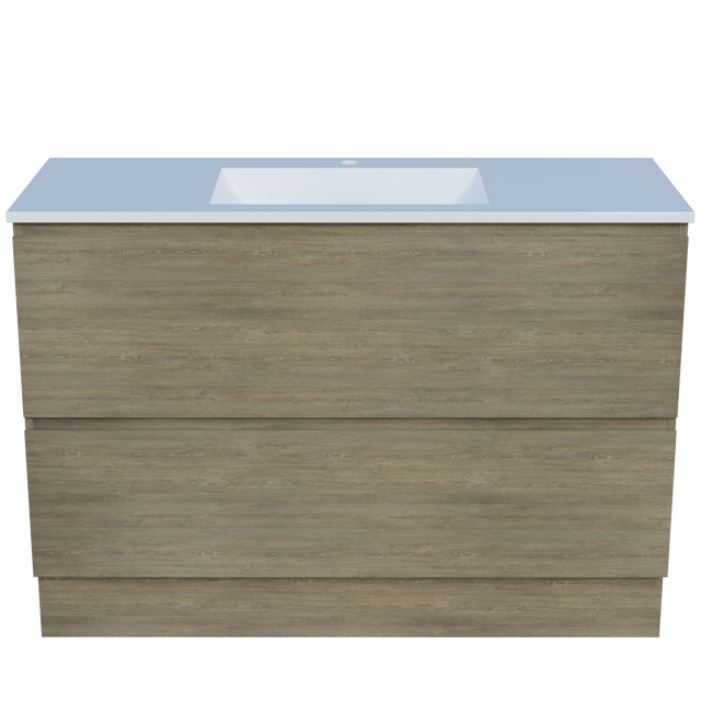 Nevada Plus Vanity 1200mm Centre Bowl Regal Top Floor standing (NEVP-V-1200-C-REG-F)