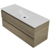 Nevada Plus Vanity 1200mm Centre Bowl Regal Top Wall hung (NEVP-V-1200-C-REG-W)