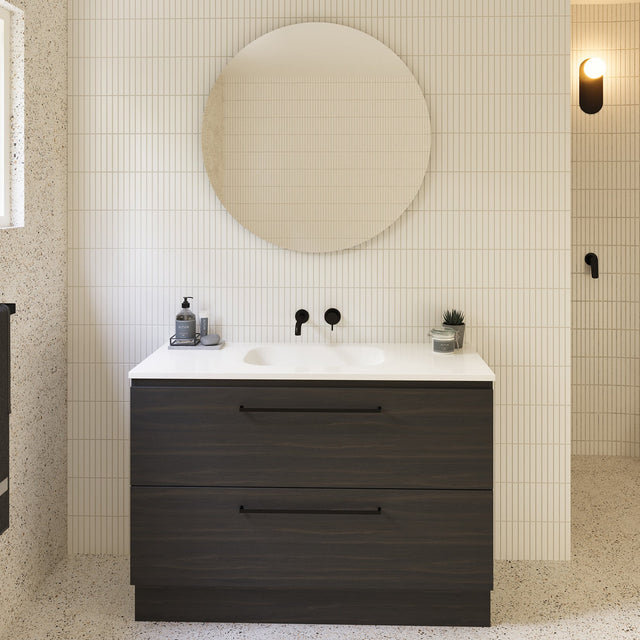 Nevada Plus Vanity 1200mm Centre Bowl Stadium Top Floor standing (NEVP-V-1200-C-STD-F)