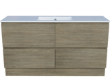 Nevada Plus Vanity 1500mm Centre Bowl Alpha Top Floor standing (NEVP-V-1500-C-APH-F)