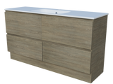 Nevada Plus Vanity 1500mm Centre Bowl Haven Top Floor standing (NEVP-V-1500-C-HVN-F)