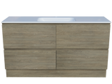Nevada Plus Vanity 1500mm Centre Bowl Stadium Top Floor standing (NEVP-V-1500-C-STD-F)