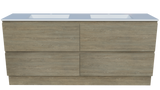 Nevada Plus Vanity 1800mm Double Bowl Regal Top Floor standing (NEVP-V-1800-D-REG-F)