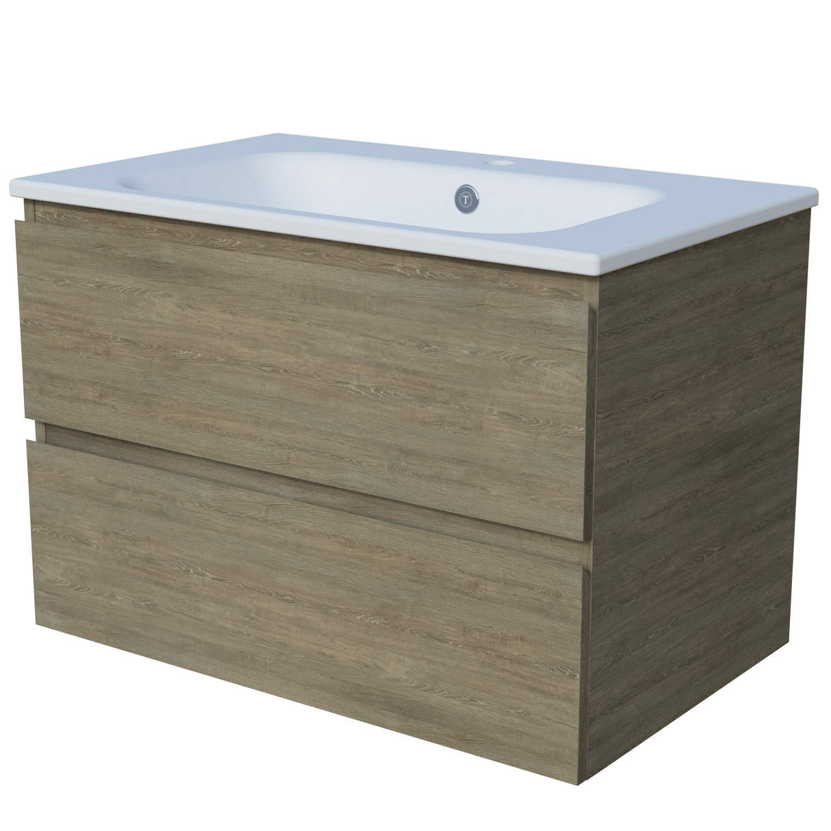 Nevada Vanity 750mm Centre Bowl Haven Top Wall hung