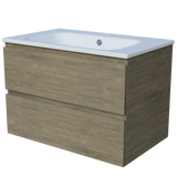 Nevada Plus Vanity 750mm Centre Bowl Haven Top Wall hung (NEVP-V-750-C-HVN-W)