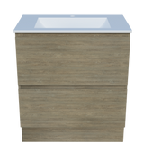 Nevada Plus Vanity 750mm Centre Bowl Regal Top Floor standing (NEVP-V-750-C-REG-F)