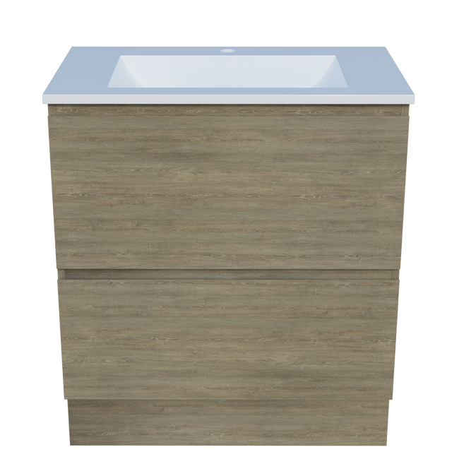 Nevada Plus Vanity 750mm Centre Bowl Regal Top Floor standing (NEVP-V-750-C-REG-F)