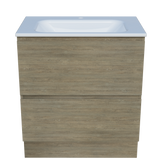 Nevada Plus Vanity 750mm Centre Bowl Stadium Top Floor standing (NEVP-V-750-C-STD-F)