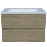 Nevada Plus Vanity 750mm Centre Bowl Stadium Top Wall hung (NEVP-V-750-C-STD-W)
