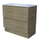 Nevada Plus Vanity 900mm Centre Bowl Haven Top Floor standing (NEVP-V-900-C-HVN-F)