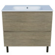 Nevada Plus Vanity 900mm Centre Bowl Haven Top On Legs (NEVP-V-900-C-HVN-L)