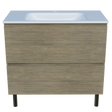 Nevada Plus Vanity 900mm Centre Bowl Stadium Top On Legs (NEVP-V-900-C-STD-L)