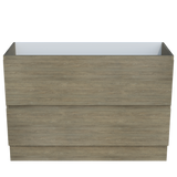 Nevada Plus Cabinet Only 1200mm Double Bowl Floor standing