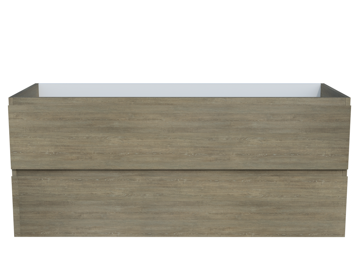 Nevada Plus Cabinet Only 1200mm Centre Bowl Wall hung