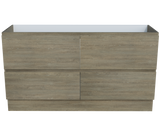 Nevada Plus Cabinet Only 1500mm Right Bowl Floor standing