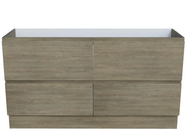 Nevada Plus Cabinet Only 1500mm Right Bowl Floor standing