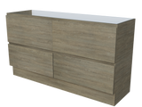 Nevada Plus Cabinet Only 1500mm Centre Bowl Floor standing