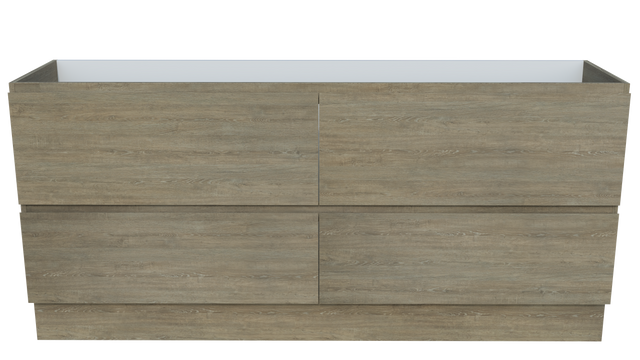 Nevada Plus Cabinet Only 1800mm Centre Bowl Floor standing