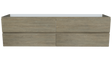 Nevada Plus Cabinet Only 1800mm Double Bowl Wall hung