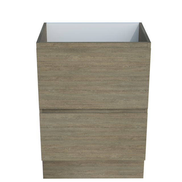 Nevada Plus Cabinet Only 600mm Centre Bowl Floor standing