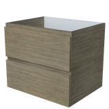 Nevada Plus Cabinet Only 600mm Centre Bowl Wall hung