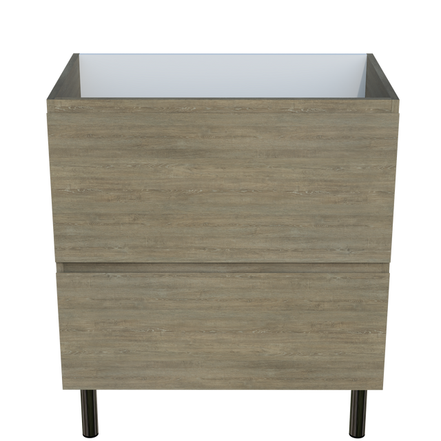 Nevada Plus Cabinet Only 750mm Centre Bowl On Legs