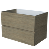 Nevada Plus Cabinet Only 750mm Centre Bowl Wall hung
