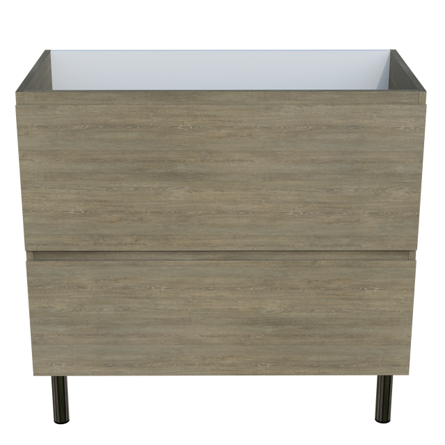 Nevada Plus Cabinet Only 900mm Centre Bowl On Legs
