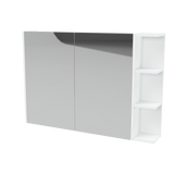 New York Mirror Cabinet 1050mm Left Double Door Gold Collection (NEW-SC-1050-L-G)