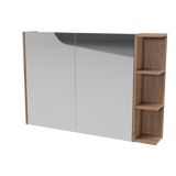New York Mirror Cabinet 1050mm Left Double Door Gold Collection (NEW-SC-1050-L-G)