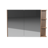 New York Mirror Cabinet 1050mm Left Double Door Gold Collection (NEW-SC-1050-L-G)