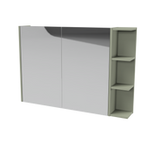 New York Mirror Cabinet 1050mm Left Double Door Platinum Collection (NEW-SC-1050-L-P)