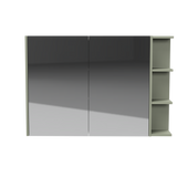 New York Mirror Cabinet 1050mm Left Double Door Gold Collection (NEW-SC-1050-L-G)