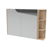 New York Mirror Cabinet 1050mm Left Double Door Platinum Collection (NEW-SC-1050-L-P)