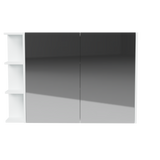 New York Mirror Cabinet 1050mm Right Double Door Platinum Collection (NEW-SC-1050-R-P)