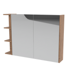 New York Mirror Cabinet 1050mm Right Double Door Platinum Collection (NEW-SC-1050-R-P)