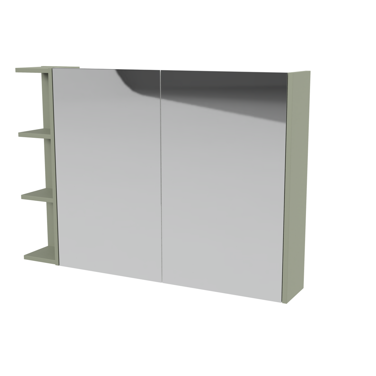 New York Mirror Cabinet 1050mm Right Double Door Gold Collection (NEW-SC-1050-R-G)