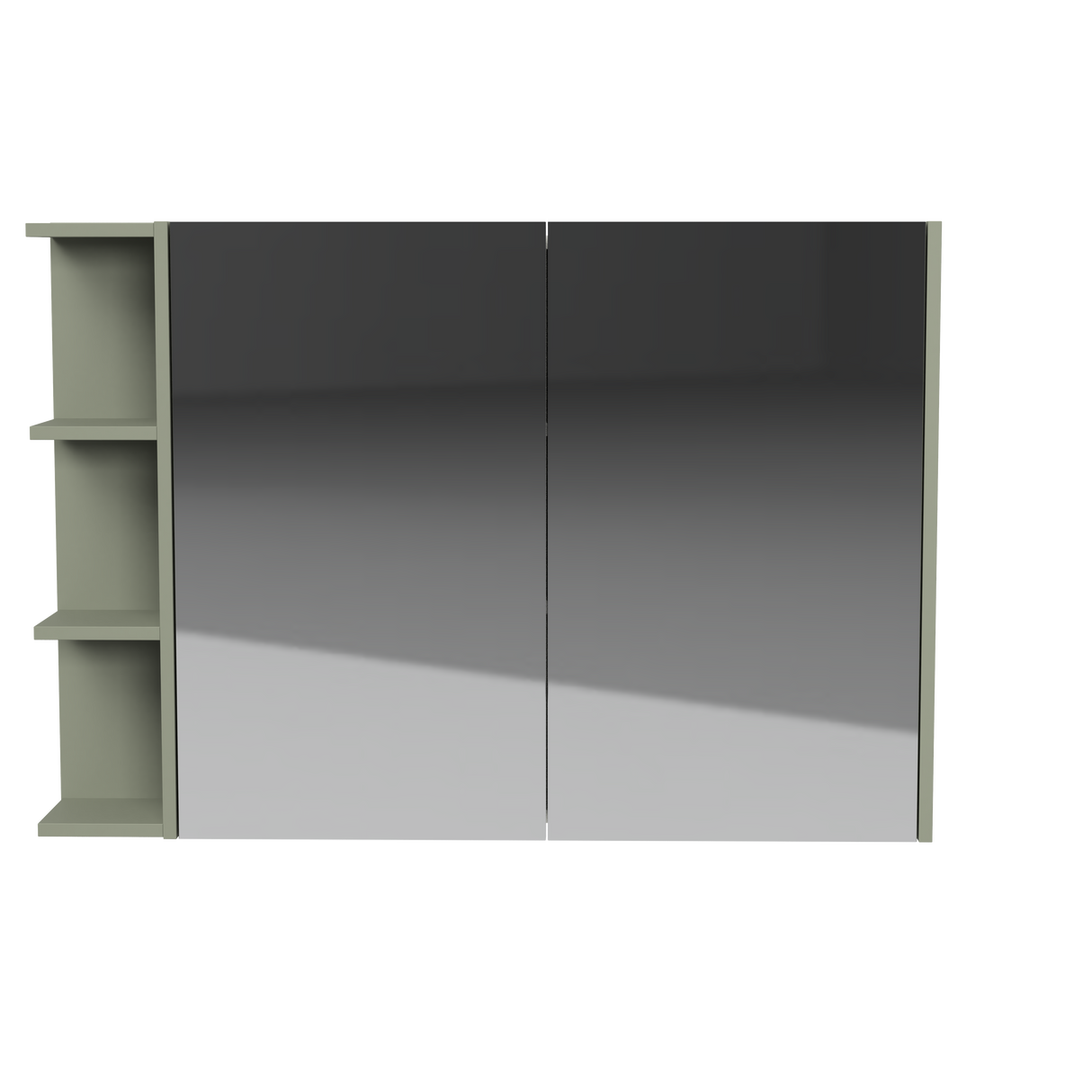 New York Mirror Cabinet 1050mm Right Double Door Platinum Collection (NEW-SC-1050-R-P)