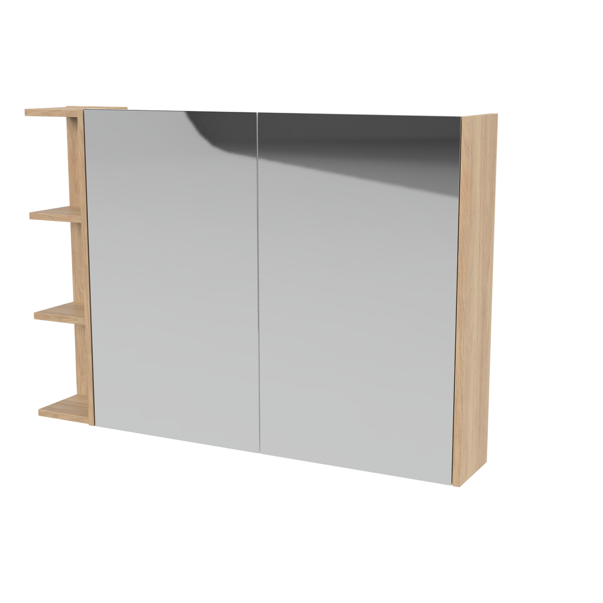 New York Mirror Cabinet 1050mm Right Double Door Gold Collection (NEW-SC-1050-R-G)