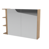 New York Mirror Cabinet 1050mm Right Double Door Gold Collection (NEW-SC-1050-R-G)