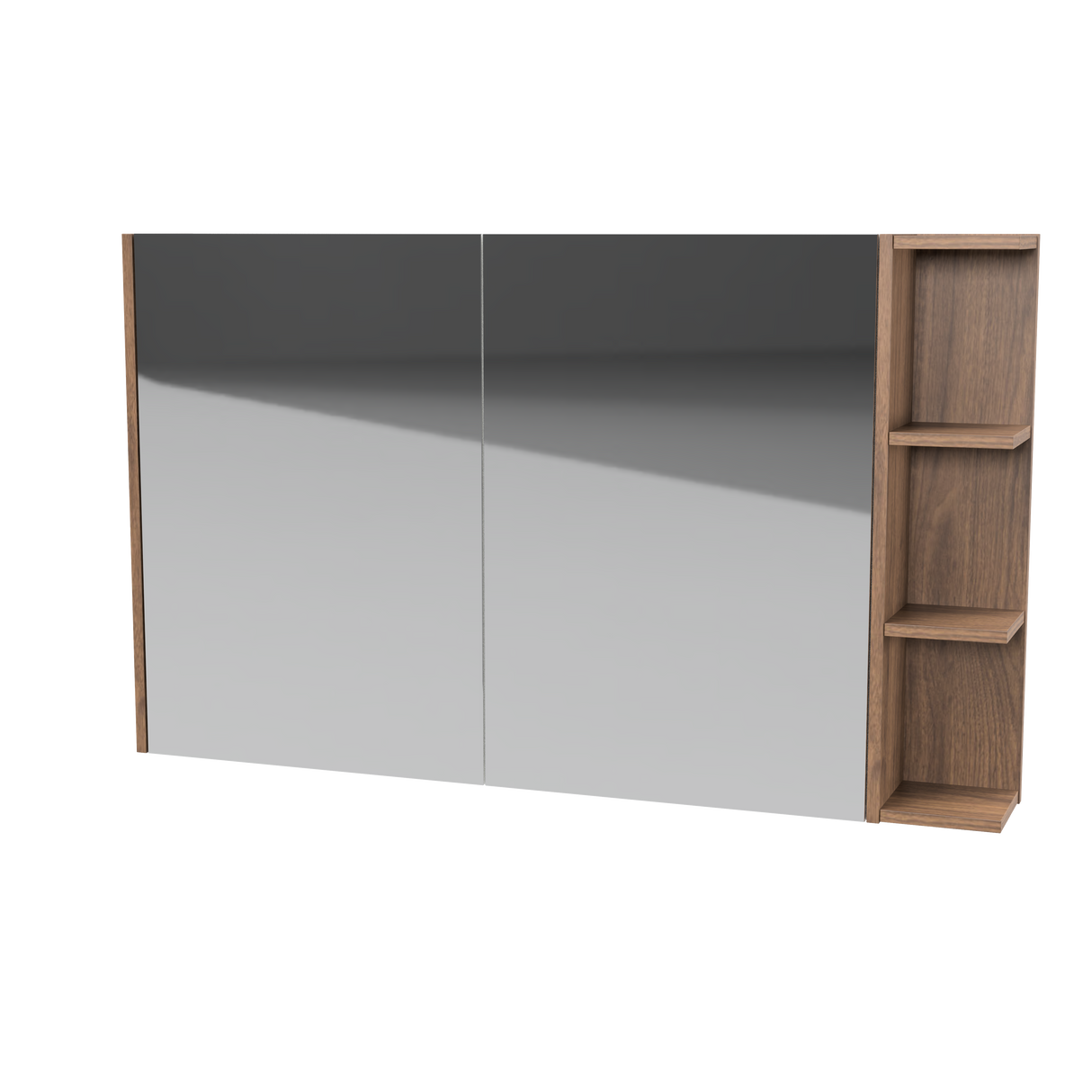 New York Mirror Cabinet 1200mm Left Double Door Gold Collection (NEW-SC-1200-L-G)