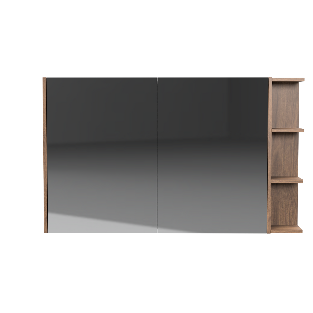 New York Mirror Cabinet 1200mm Left Double Door Platinum Collection (NEW-SC-1200-L-P)