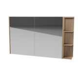 New York Mirror Cabinet 1200mm Left Double Door Gold Collection (NEW-SC-1200-L-G)