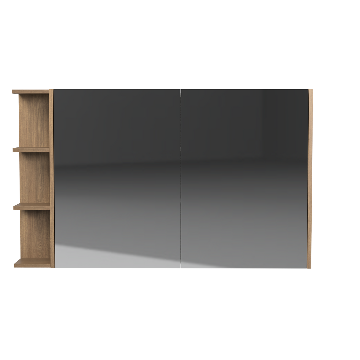 New York Mirror Cabinet 1200mm Right Double Door Platinum Collection (NEW-SC-1200-R-P)