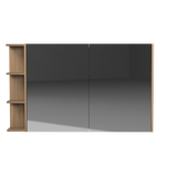 New York Mirror Cabinet 1200mm Right Double Door Gold Collection (NEW-SC-1200-R-G)